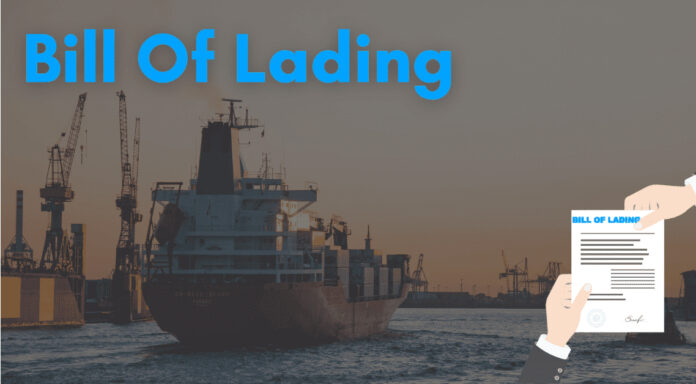 Different Types of Bill of Lading